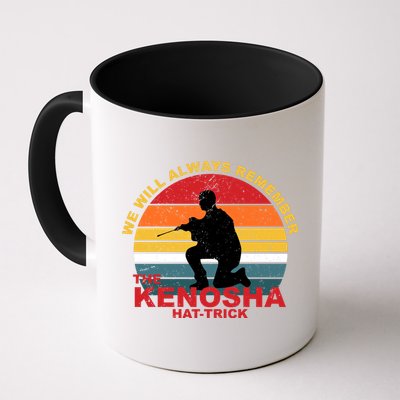 Kyle Rittenhouse We Will Always Remember The Kenosha Hat Trick Mug