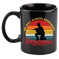 Kyle Rittenhouse We Will Always Remember The Kenosha Hat Trick 11oz C Handle Ceramic Mug