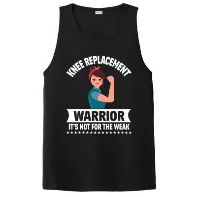 Knee Replacement Warrior Knee Surgery Recovery Get Well Gift PosiCharge Competitor Tank