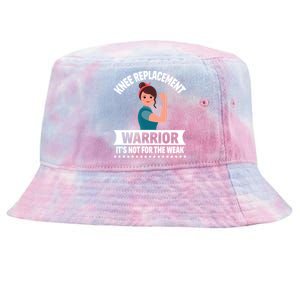 Knee Replacement Warrior Knee Surgery Recovery Get Well Gift Tie-Dyed Bucket Hat