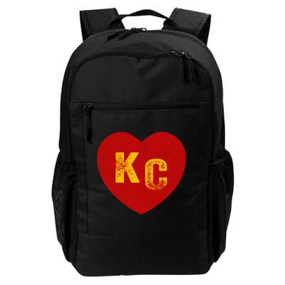KC Red & Yellow Heart Kansas City Red/yellow heart kc red kc Daily Commute Backpack