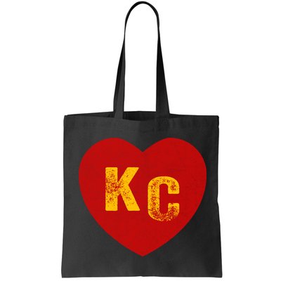 KC Red & Yellow Heart Kansas City Red/yellow heart kc red kc Bag