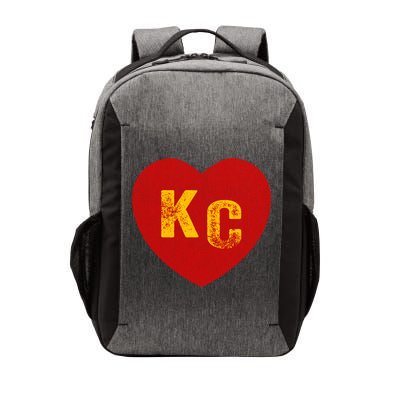 KC Red & Yellow Heart Kansas City Red/yellow heart kc red kc Vector Backpack