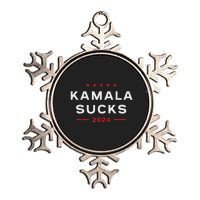 Kamala Sucks 2024 Anti Kamala Metallic Star Ornament