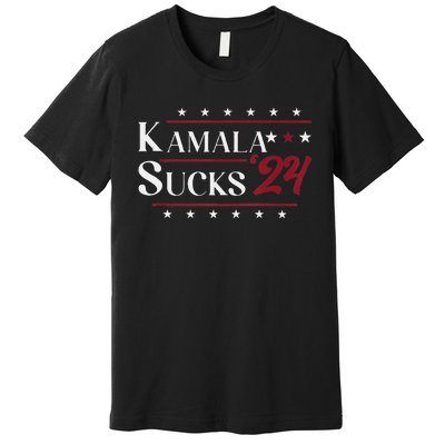 Kamala Sucks 2024 Kamala Harris Premium T-Shirt