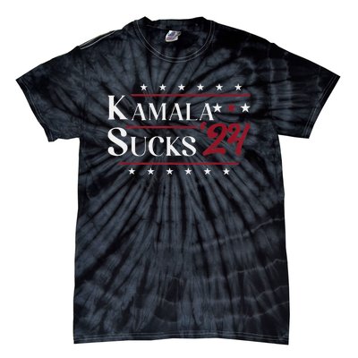 Kamala Sucks 2024 Kamala Harris Tie-Dye T-Shirt