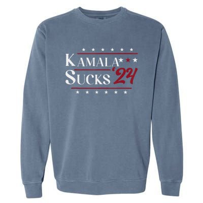 Kamala Sucks 2024 Kamala Harris Garment-Dyed Sweatshirt