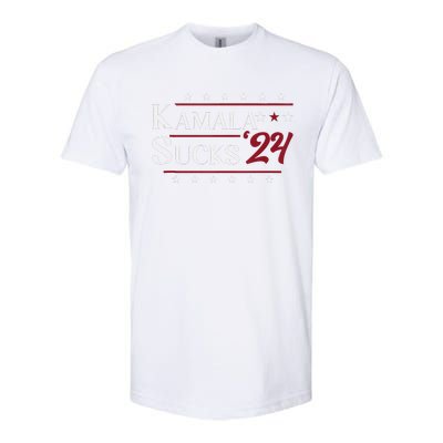 Kamala Sucks 2024 Kamala Harris Softstyle CVC T-Shirt