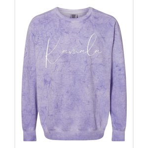 Kamala Signature 2024 Colorblast Crewneck Sweatshirt