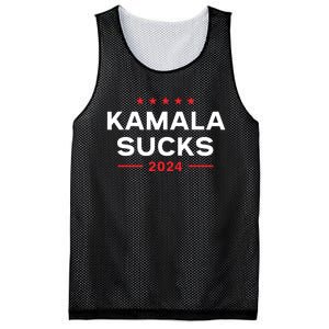 Kamala Sucks 2024 Anti Kamala Harris Mesh Reversible Basketball Jersey Tank