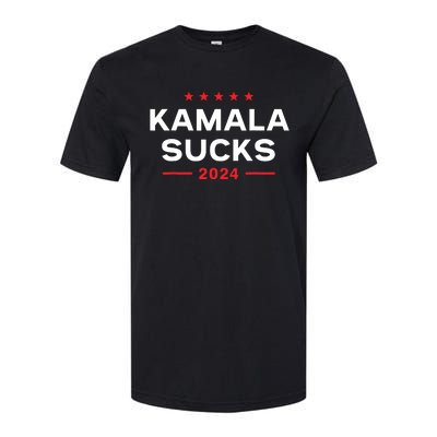 Kamala Sucks 2024 Anti Kamala Harris Softstyle CVC T-Shirt