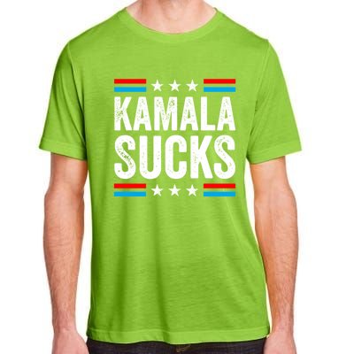 Kamala Sucks 2024 Anti Kamala Harris Us Election Political Gift Adult ChromaSoft Performance T-Shirt