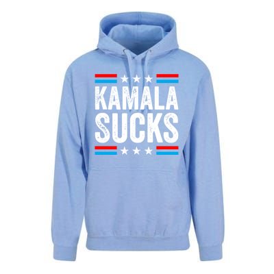 Kamala Sucks 2024 Anti Kamala Harris Us Election Political Gift Unisex Surf Hoodie