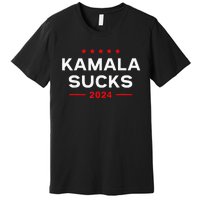 Kamala Sucks 2024 Anti Kamala Premium T-Shirt