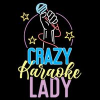 Karaoke Singer 80s Retro Crazy Karaoke Lady Zip Tote Bag
