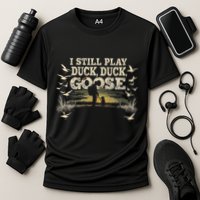 Kuiu Sitka Ak Dux Waterfowl Hunting Gear Duck Camo Funny Cooling Performance Crew T-Shirt