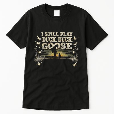 Kuiu Sitka Ak Dux Waterfowl Hunting Gear Duck Camo Funny Tall T-Shirt