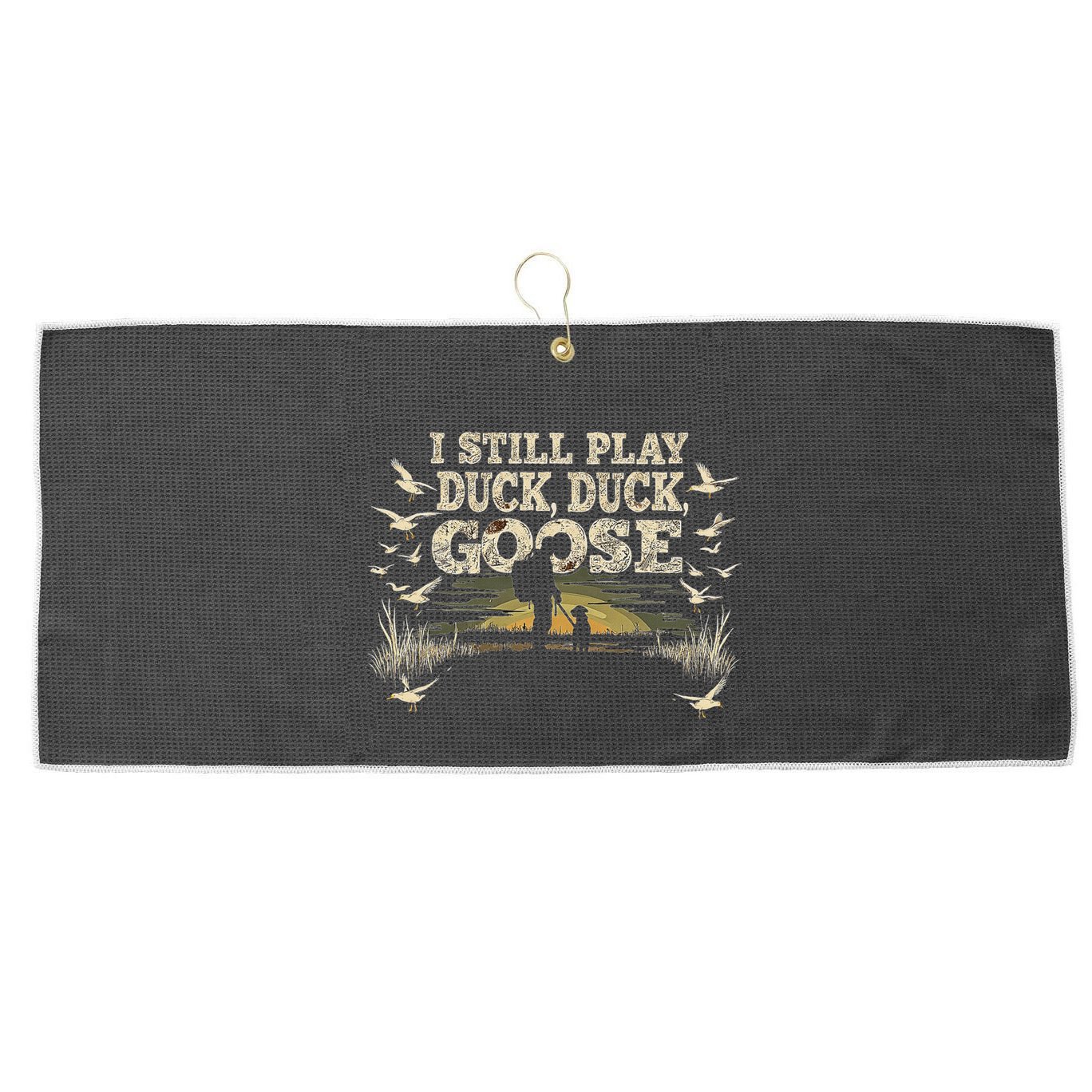 Kuiu Sitka Ak Dux Waterfowl Hunting Gear Duck Camo Funny Large Microfiber Waffle Golf Towel