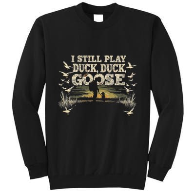 Kuiu Sitka Ak Dux Waterfowl Hunting Gear Duck Camo Funny Tall Sweatshirt