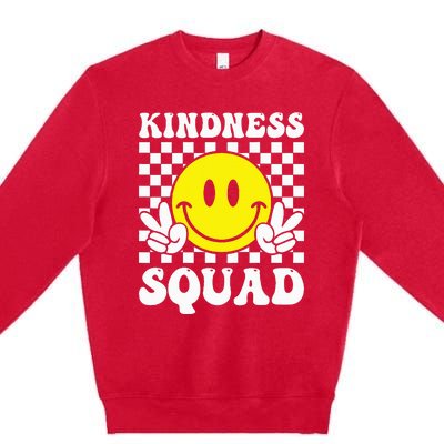 Kindness Squad Anti Bullying Unity Day Orange Premium Crewneck Sweatshirt