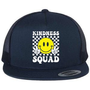 Kindness Squad Anti Bullying Unity Day Orange Flat Bill Trucker Hat