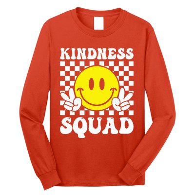 Kindness Squad Anti Bullying Unity Day Orange Long Sleeve Shirt