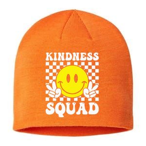 Kindness Squad Anti Bullying Unity Day Orange Sustainable Beanie