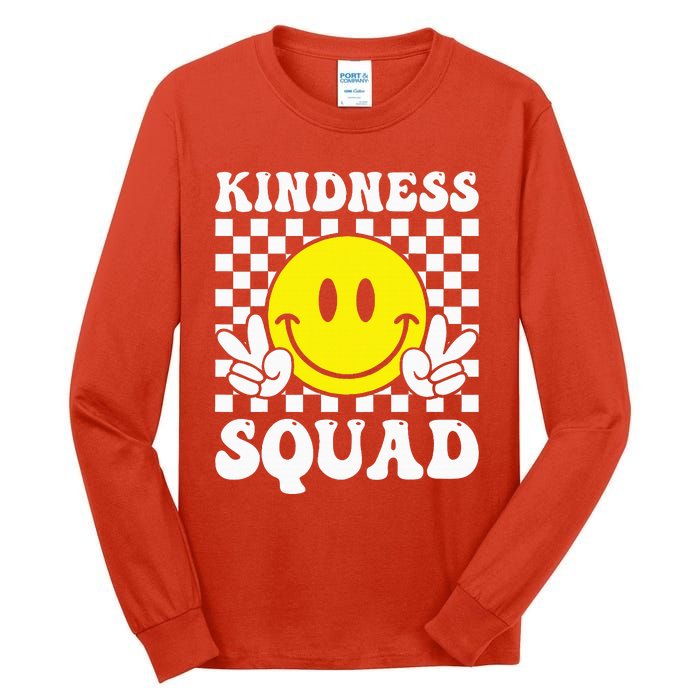 Kindness Squad Anti Bullying Unity Day Orange Tall Long Sleeve T-Shirt