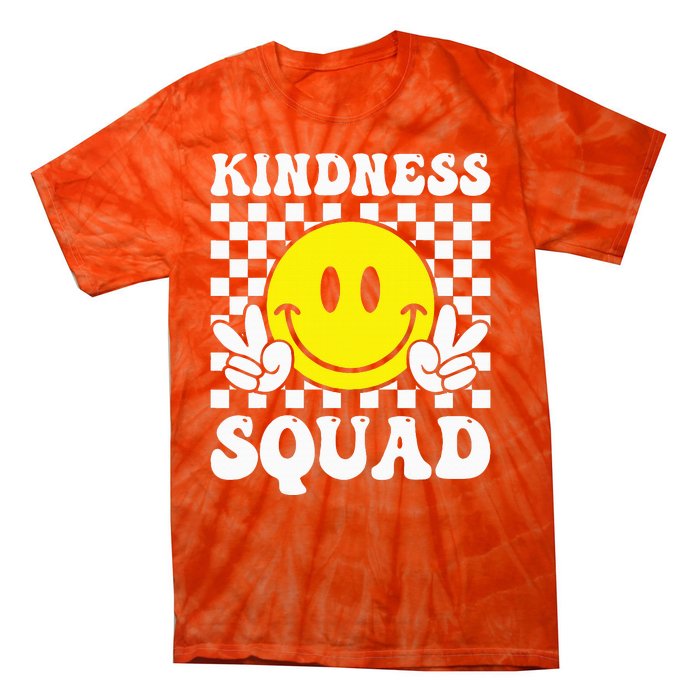 Kindness Squad Anti Bullying Unity Day Orange Tie-Dye T-Shirt