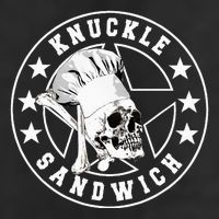 Knuckle Sandwich All Star Knockout White 7 Panel Mesh Trucker Snapback Hat