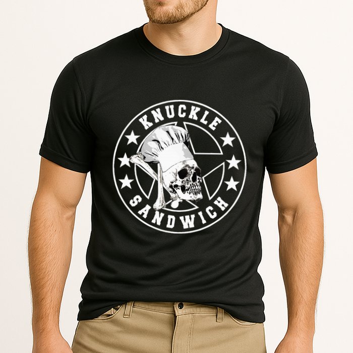 Knuckle Sandwich All Star Knockout White Cooling Performance Crew T-Shirt