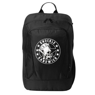 Knuckle Sandwich All Star Knockout White City Backpack