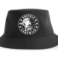 Knuckle Sandwich All Star Knockout White Sustainable Bucket Hat