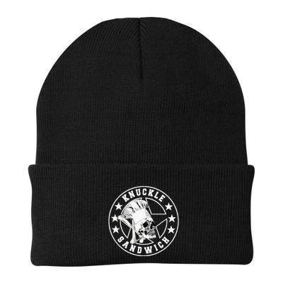 Knuckle Sandwich All Star Knockout White Beanie