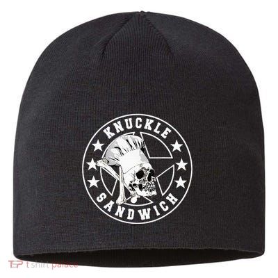 Knuckle Sandwich All Star Knockout White Sustainable Beanie
