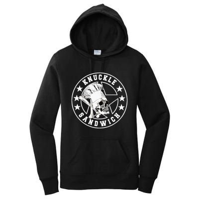 Knuckle Sandwich All Star Knockout White Women's Pullover Hoodie