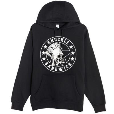Knuckle Sandwich All Star Knockout White Premium Pullover Hoodie