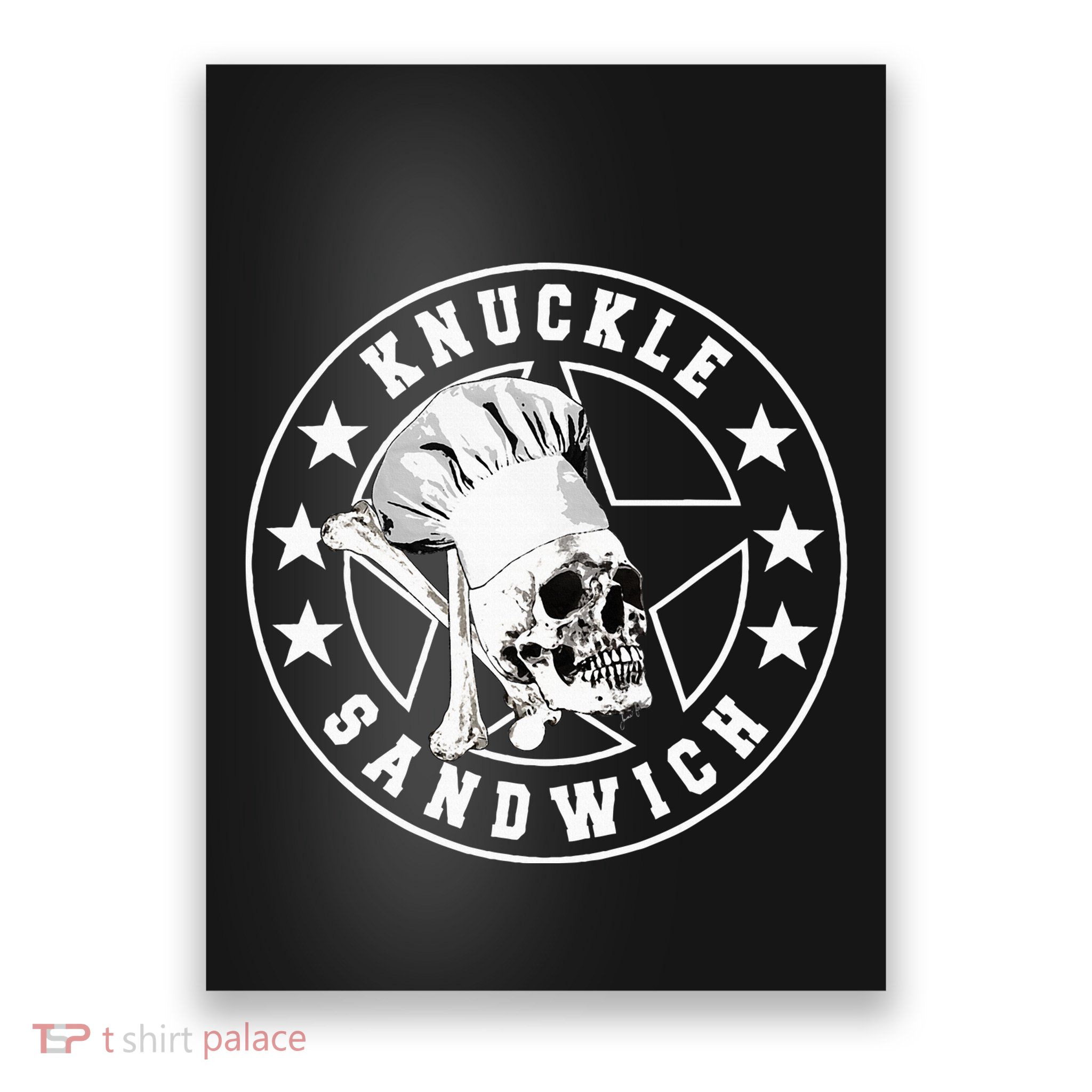 Knuckle Sandwich All Star Knockout White Poster