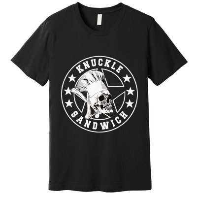 Knuckle Sandwich All Star Knockout White Premium T-Shirt