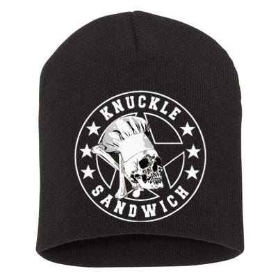 Knuckle Sandwich All Star Knockout White Short Acrylic Beanie