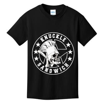 Knuckle Sandwich All Star Knockout White Kids T-Shirt