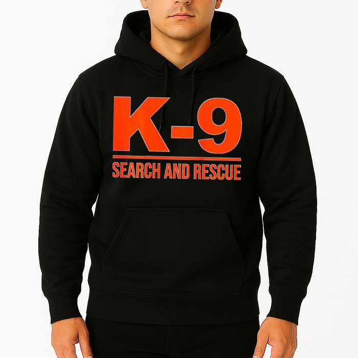 K9 Search And Rescue Sar Emergency Search Team Uniform Hoodie