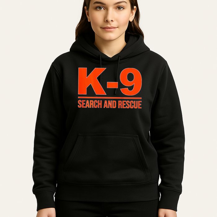 K9 Search And Rescue Sar Emergency Search Team Uniform Hoodie
