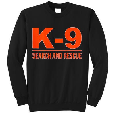 K9 Search And Rescue Sar Emergency Search Team Uniform Sweatshirt