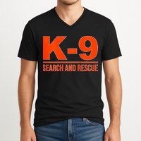 K9 Search And Rescue Sar Emergency Search Team Uniform V-Neck T-Shirt