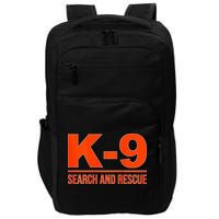 K9 Search And Rescue Sar Emergency Search Team Uniform Impact Tech Backpack