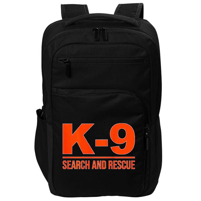 K9 Search And Rescue Sar Emergency Search Team Uniform Impact Tech Backpack
