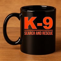 K9 Search And Rescue Sar Emergency Search Team Uniform 11oz C Handle Ceramic Mug