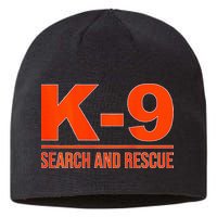 K9 Search And Rescue Sar Emergency Search Team Uniform Sustainable Beanie