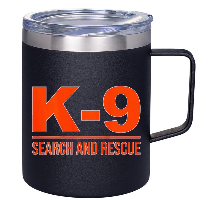 K9 Search And Rescue Sar Emergency Search Team Uniform 12oz Stainless Steel Coffee Mug